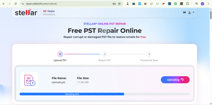 Free PST Repair Online-3