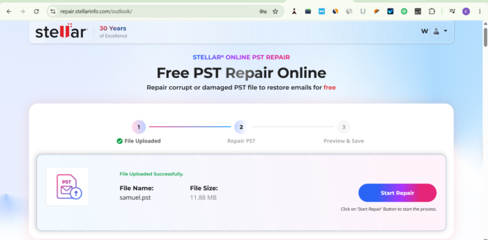 Free PST Repair Online